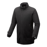 Cappotto LIVIGNO, un cappotto nero laminato stretch. Certificato CE Classe A. Di TUCANO URBANO.